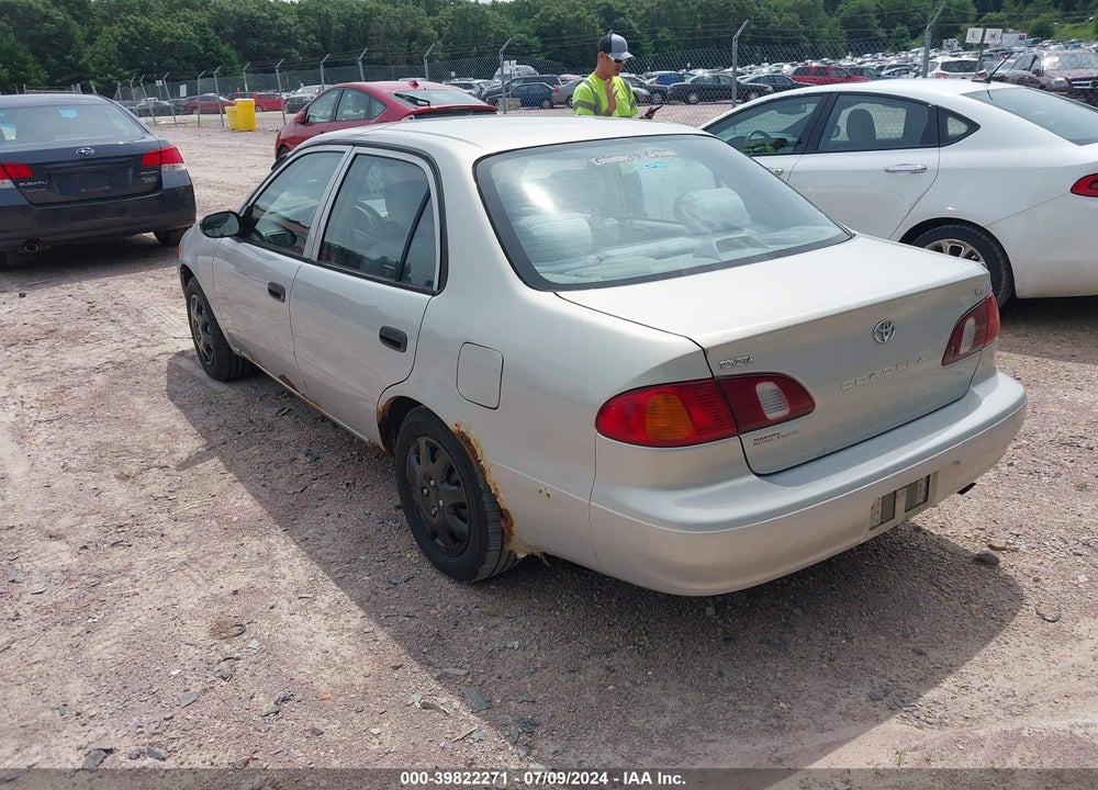 1999 TOYOTA COROLLA VE VIN: 2T1BR12E9XC162125