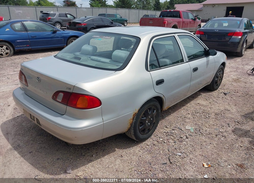 1999 TOYOTA COROLLA VE VIN: 2T1BR12E9XC162125