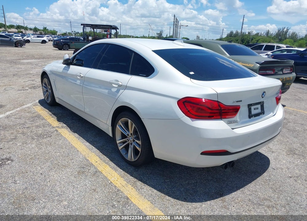 2019 BMW 430I GRAN COUPE XDRIVE VIN: WBA4J3C50KBL09981