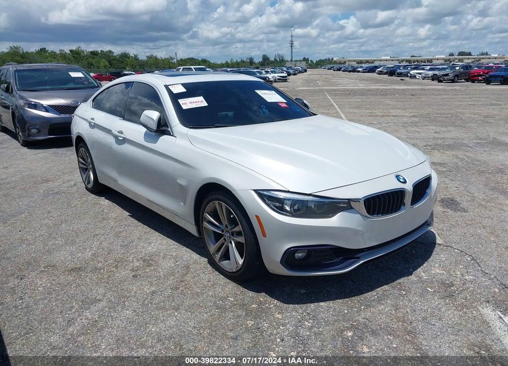 2019 BMW 430I GRAN COUPE XDRIVE VIN: WBA4J3C50KBL09981