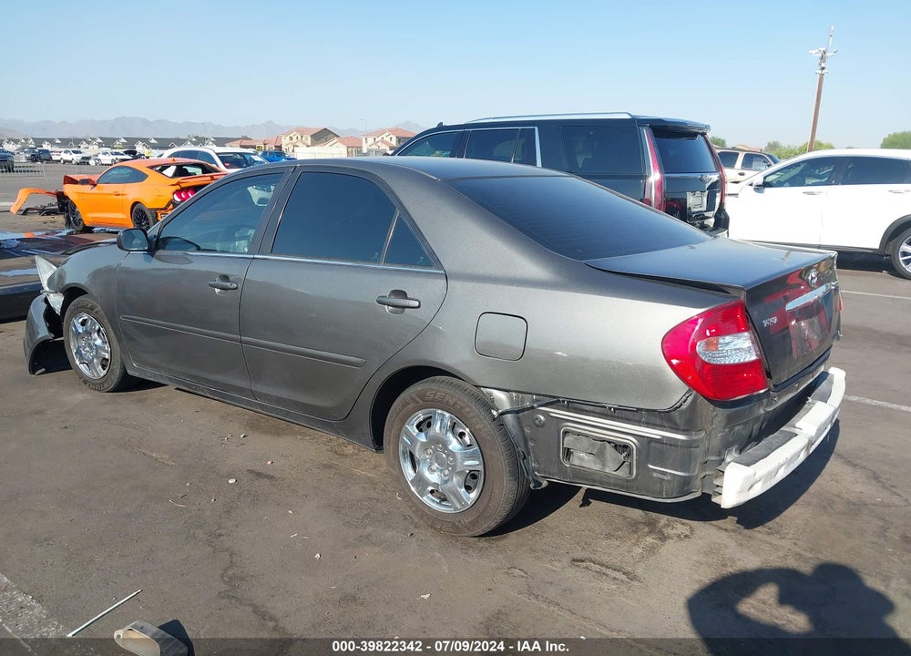 2004 TOYOTA CAMRY LE VIN: 4T1BE32K84U863410