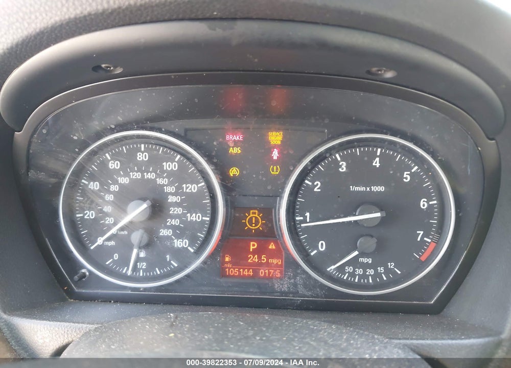 2009 BMW 328I VIN: WBAPH57599NL77994