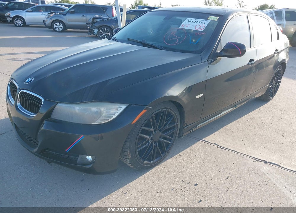 2009 BMW 328I VIN: WBAPH57599NL77994