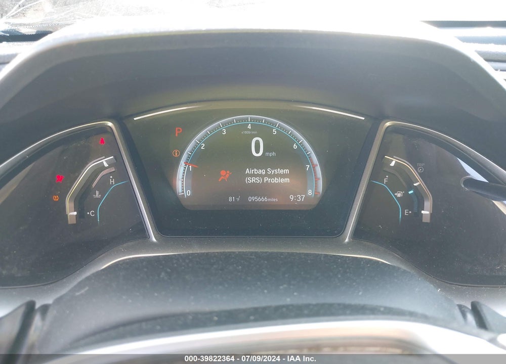 2016 HONDA CIVIC EX VIN: 19XFC2F74GE006239