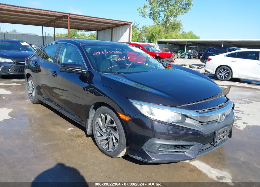 2016 HONDA CIVIC EX VIN: 19XFC2F74GE006239