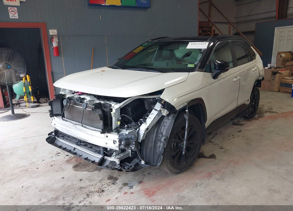 2022 TOYOTA RAV4 XSE HYBRID VIN: JTME6RFVXNJ014372