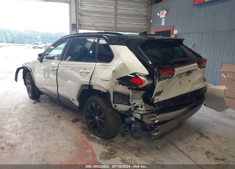 2022 TOYOTA RAV4 XSE HYBRID VIN: JTME6RFVXNJ014372