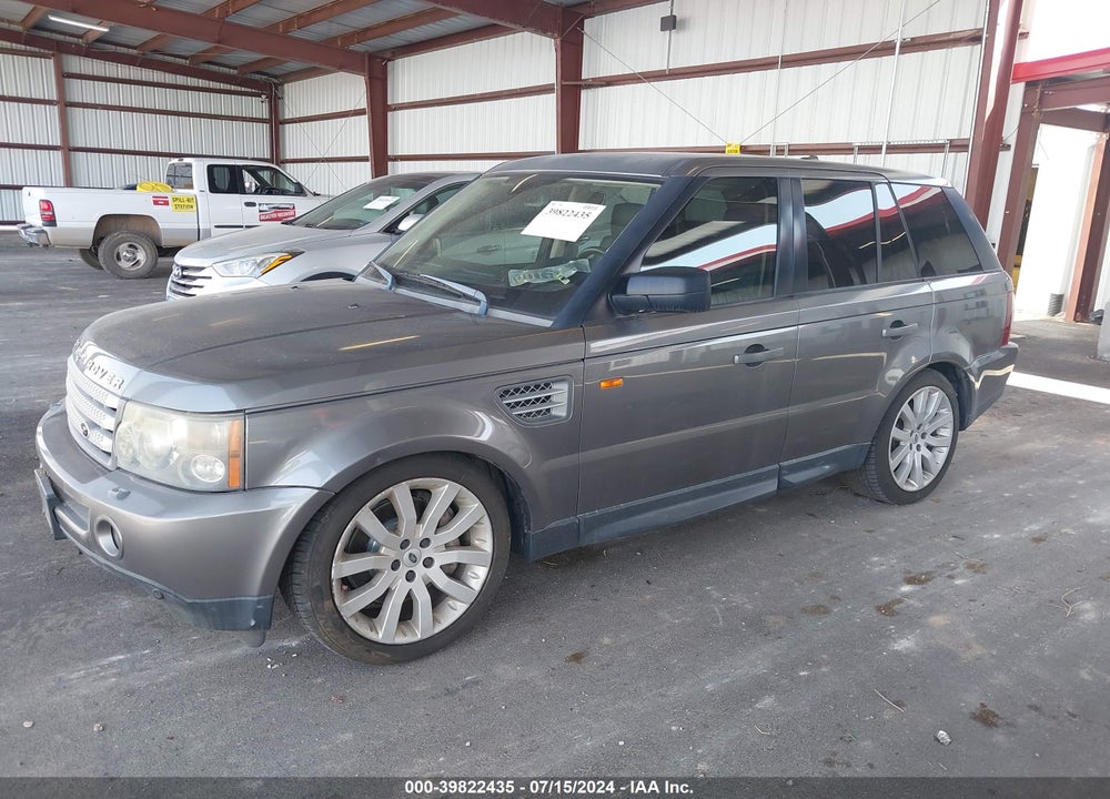 2008 LAND ROVER RANGE ROVER SPORT SUPERCHARGED VIN: SALSH23488A147645