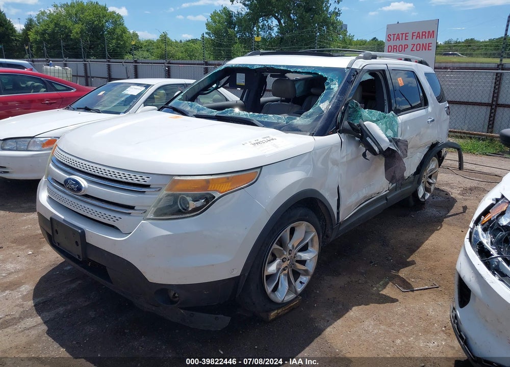 2011 FORD EXPLORER LIMITED VIN: 1FMHK7F86BGA72670