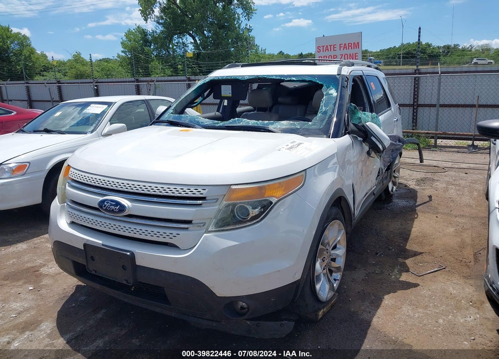 2011 FORD EXPLORER LIMITED VIN: 1FMHK7F86BGA72670