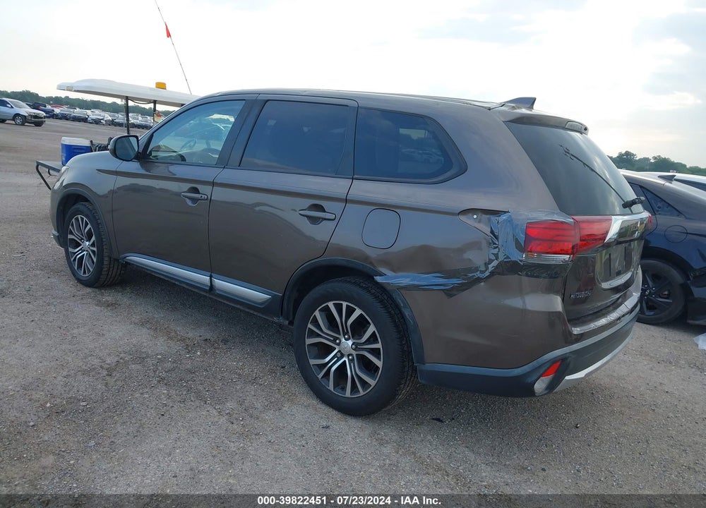 2017 MITSUBISHI OUTLANDER SE VIN: JA4AD3A39HZ068558