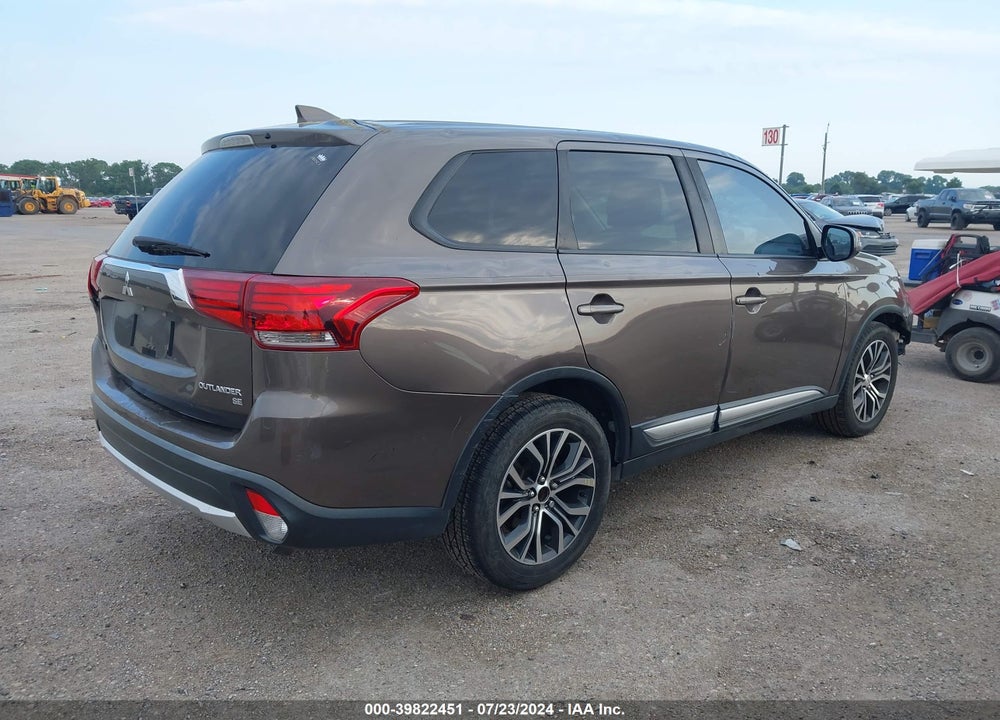 2017 MITSUBISHI OUTLANDER SE VIN: JA4AD3A39HZ068558