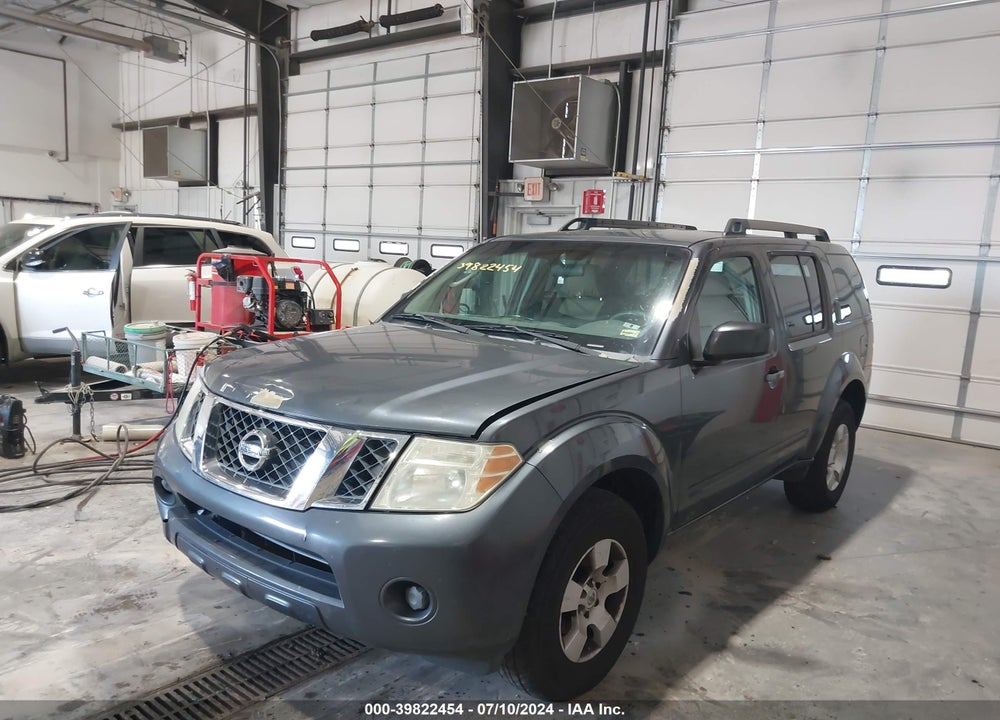 2010 NISSAN PATHFINDER S FE+ VIN: 5N1AR1NN6AC605365