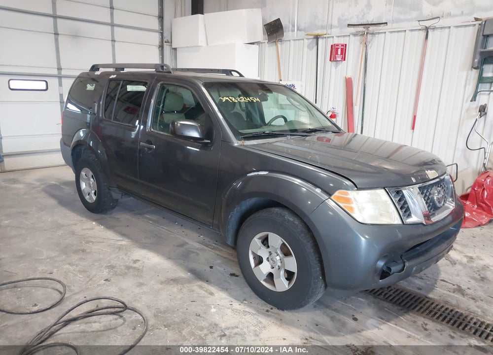 2010 NISSAN PATHFINDER S FE+ VIN: 5N1AR1NN6AC605365