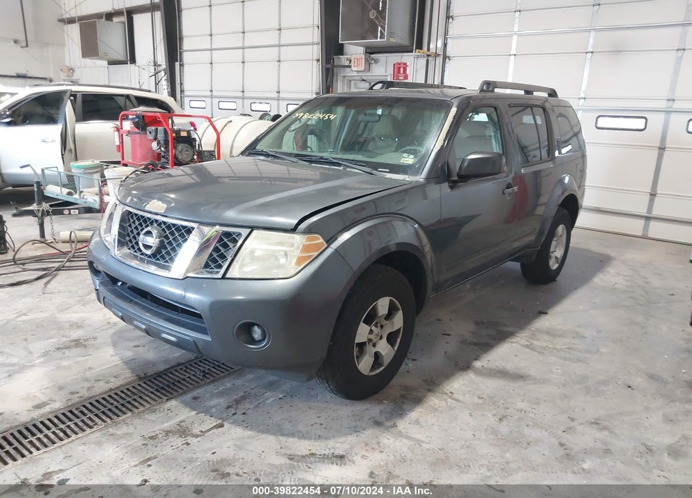2010 NISSAN PATHFINDER S FE+ VIN: 5N1AR1NN6AC605365