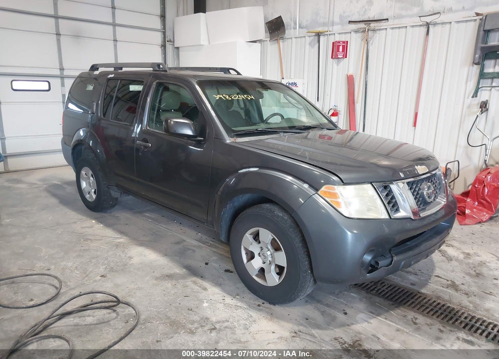 2010 NISSAN PATHFINDER S FE+ VIN: 5N1AR1NN6AC605365