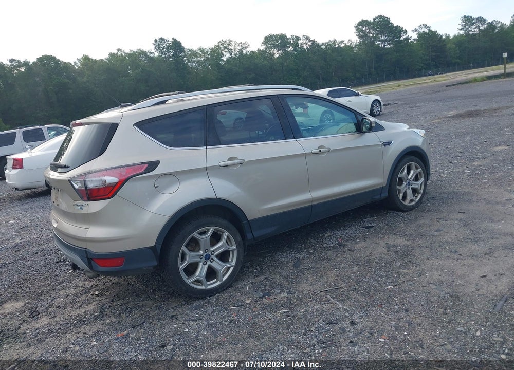 2017 FORD ESCAPE TITANIUM VIN: 1FMCU9J96HUB26897