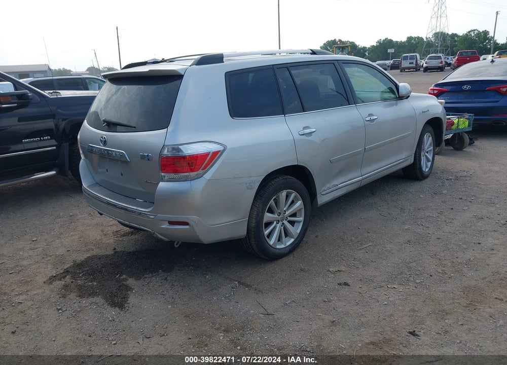 2011 TOYOTA HIGHLANDER HYBRID LIMITED V6 VIN: JTEDC3EH3B2001638