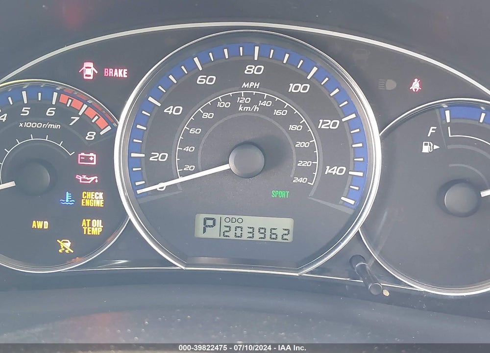 2010 SUBARU FORESTER 2.5X LIMITED VIN: JF2SH6DC1AH718329