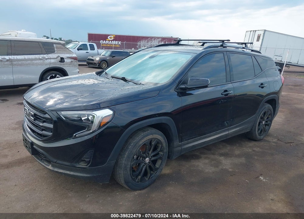 2019 GMC TERRAIN SLT VIN: 3GKALVEX6KL230943