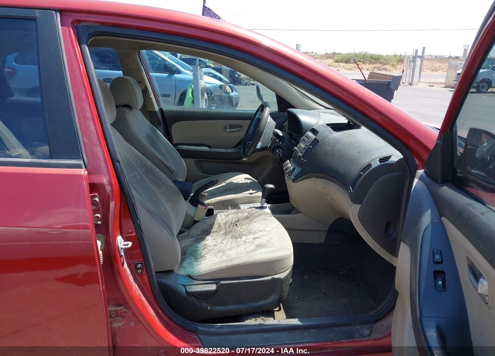 2009 HYUNDAI ELANTRA GLS VIN: KMHDU46DX9U639026