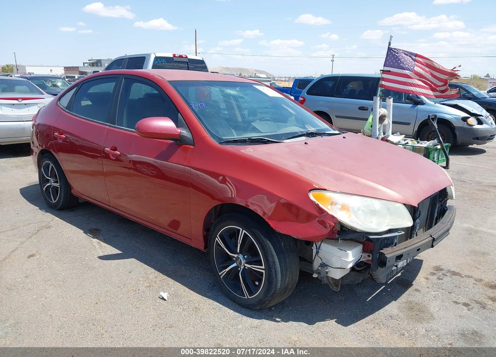 2009 HYUNDAI ELANTRA GLS VIN: KMHDU46DX9U639026