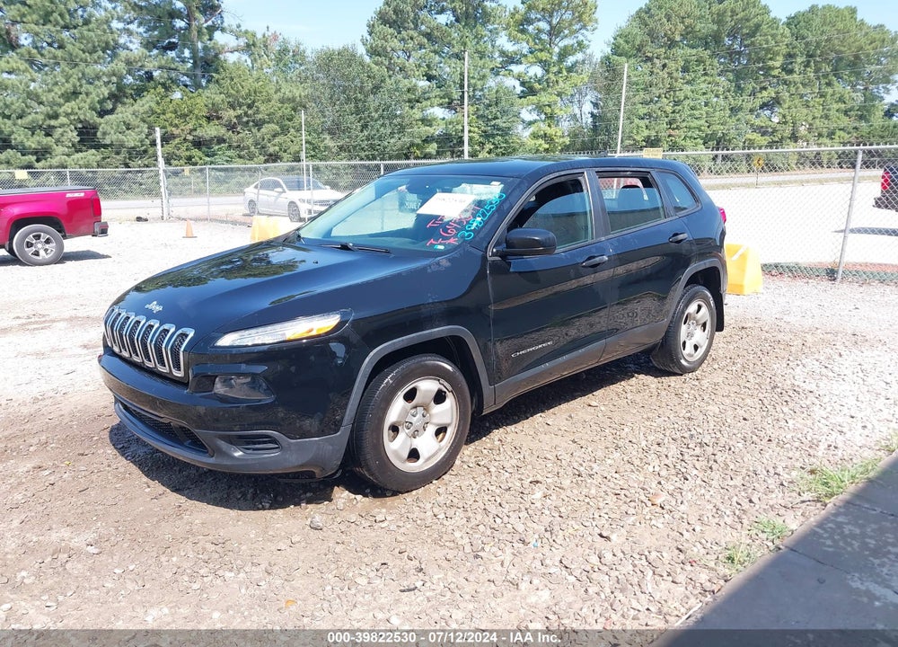 2017 JEEP CHEROKEE SPORT FWD VIN: 1C4PJLAB3HW643691