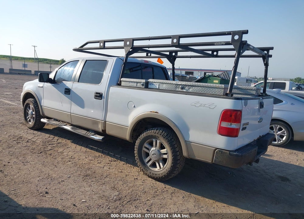 2008 FORD F-150 LARIAT VIN: 1FTPW14V58KC21151