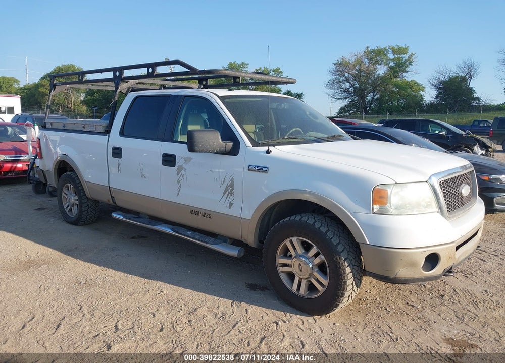 2008 FORD F-150 LARIAT VIN: 1FTPW14V58KC21151
