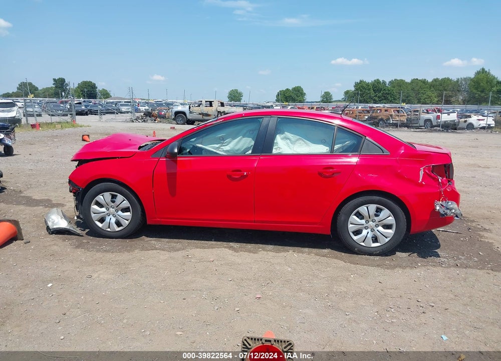 2014 CHEVROLET CRUZE LS AUTO VIN: 1G1PA5SH9E7483149