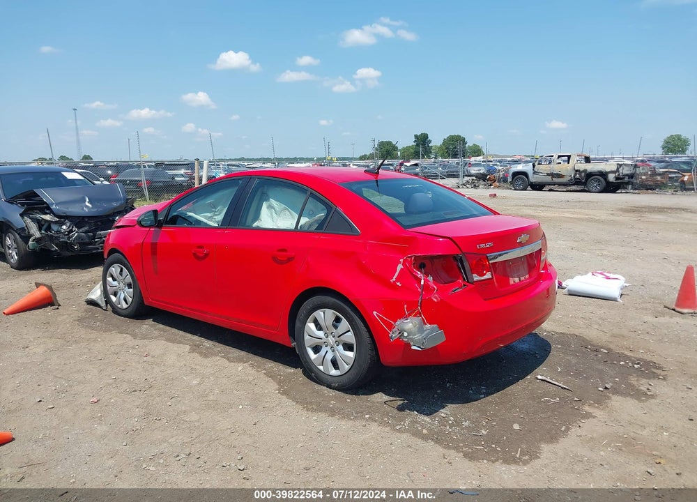2014 CHEVROLET CRUZE LS AUTO VIN: 1G1PA5SH9E7483149