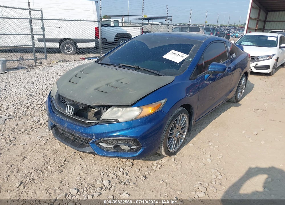 2015 HONDA CIVIC SI VIN: 2HGFG4A58FH703438