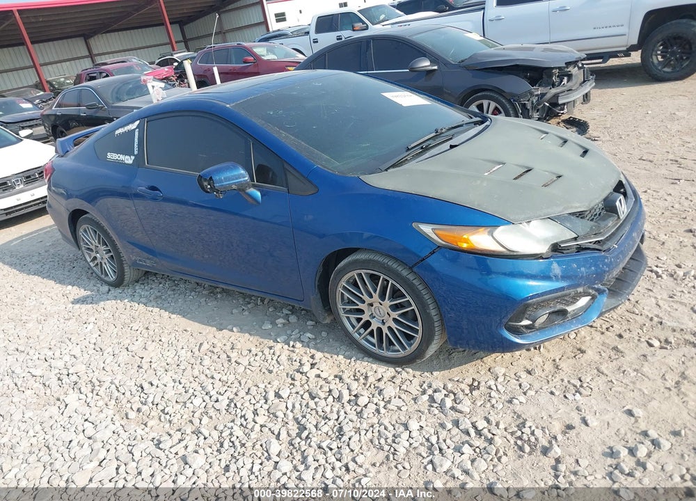 2015 HONDA CIVIC SI VIN: 2HGFG4A58FH703438