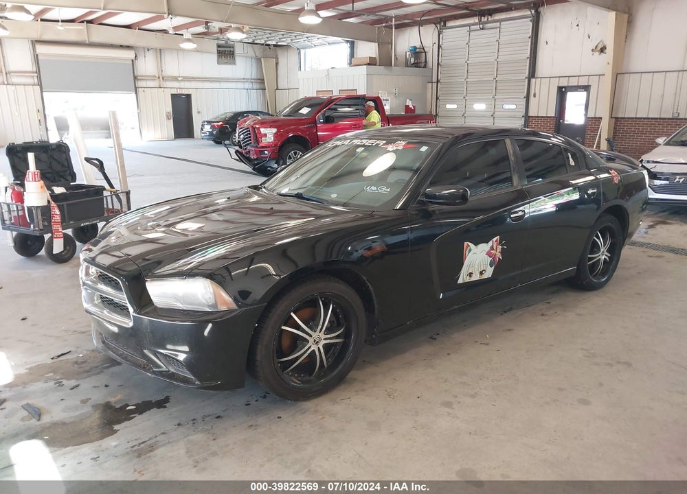 2013 DODGE CHARGER SE VIN: 2C3CDXBG7DH570653