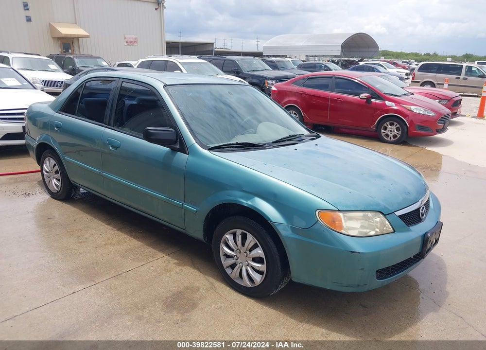 2001 MAZDA PROTEGE DX/LX VIN: JM1BJ222X10420642