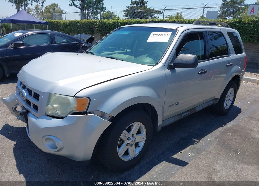 2009 FORD ESCAPE HYBRID LIMITED VIN: 1FMCU49359KD03715