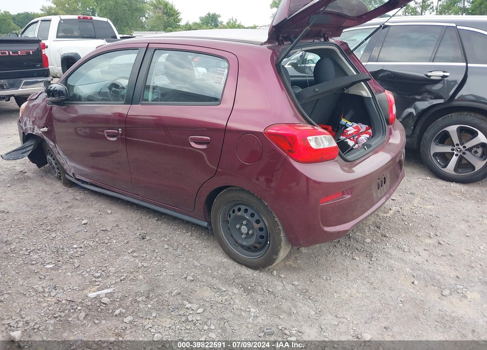 2017 MITSUBISHI MIRAGE ES VIN: ML32A3HJ9HH010059