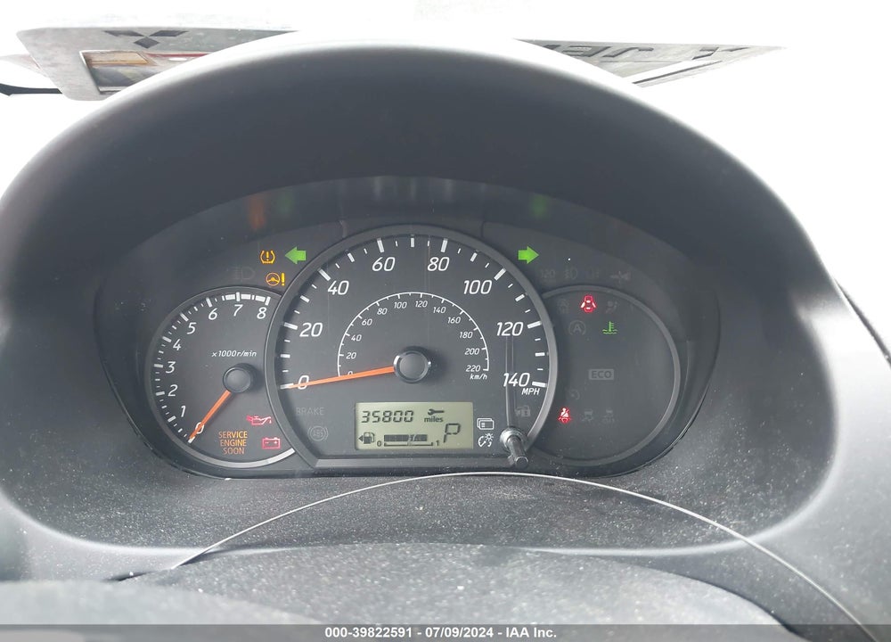 2017 MITSUBISHI MIRAGE ES VIN: ML32A3HJ9HH010059