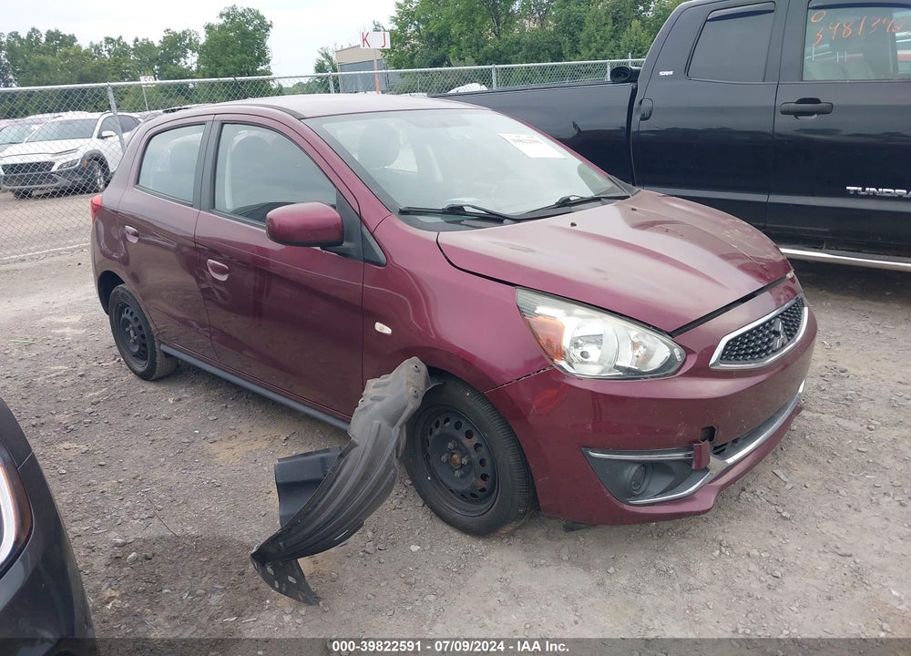 2017 MITSUBISHI MIRAGE ES VIN: ML32A3HJ9HH010059