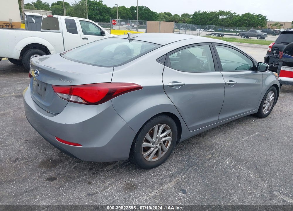 2015 HYUNDAI ELANTRA SE VIN: KMHDH4AEXFU459870