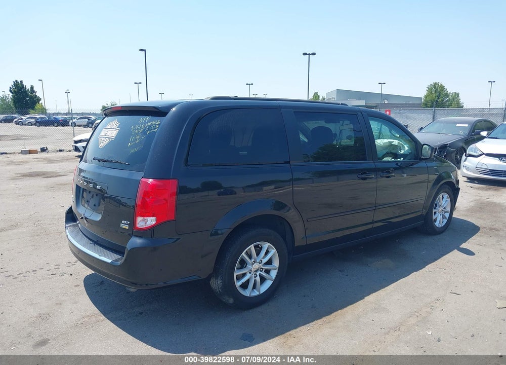 2016 DODGE GRAND CARAVAN SXT VIN: 2C4RDGCG1GR313667