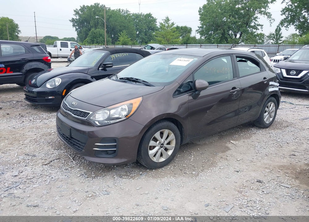 2016 KIA RIO EX VIN: KNADN5A31G6675076