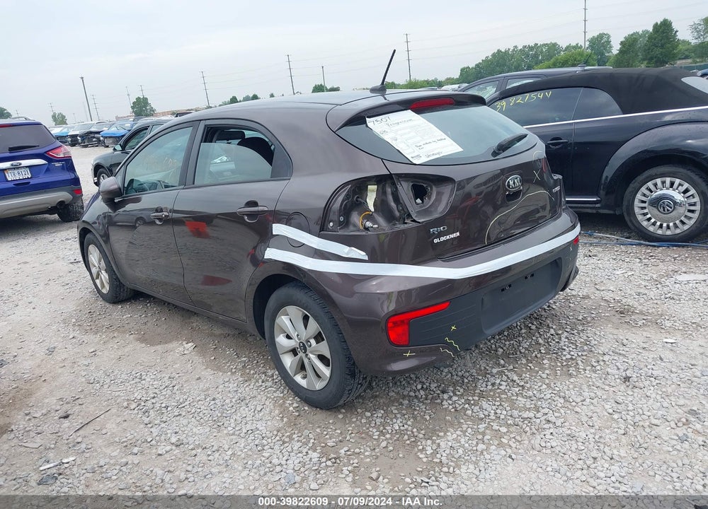 2016 KIA RIO EX VIN: KNADN5A31G6675076