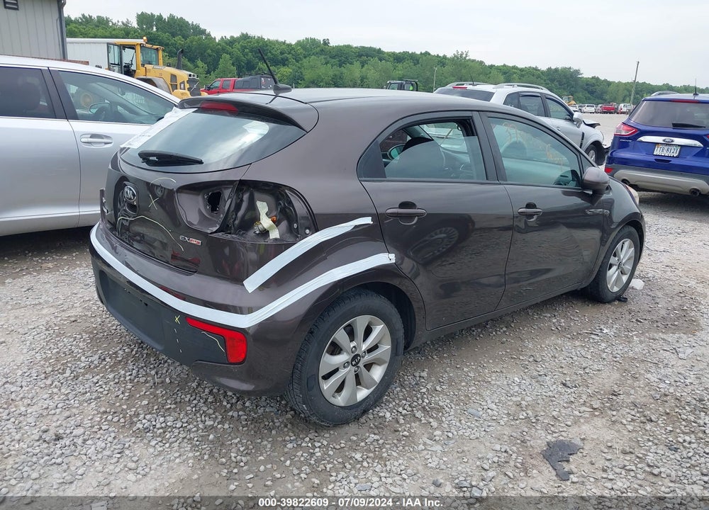 2016 KIA RIO EX VIN: KNADN5A31G6675076