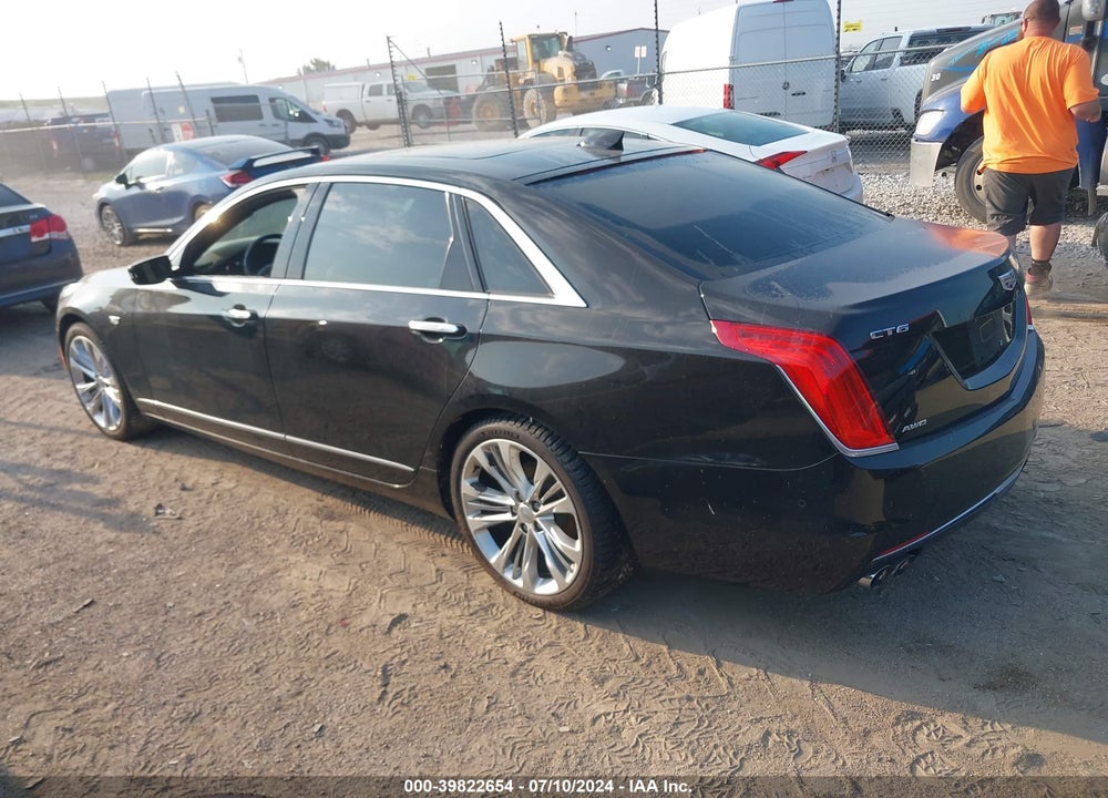 2016 CADILLAC CT6 PLATINUM VIN: 1G6KK5R61GU146758