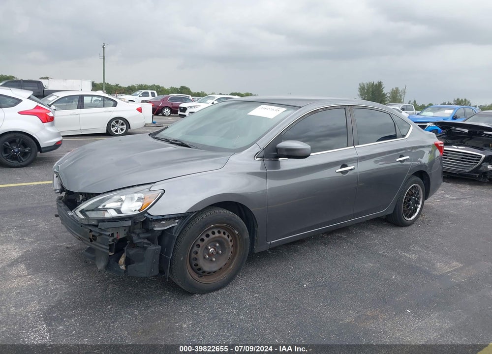 2019 NISSAN SENTRA SV VIN: 3N1AB7AP0KY369357