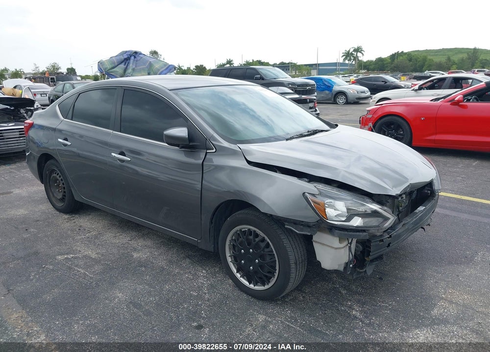 2019 NISSAN SENTRA SV VIN: 3N1AB7AP0KY369357