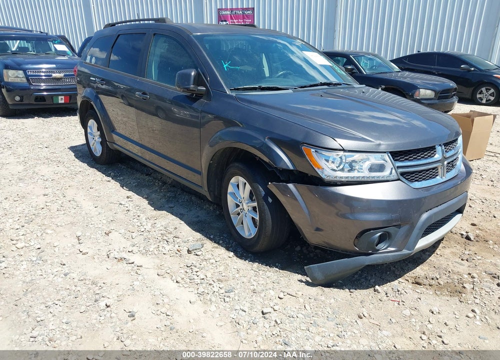 2017 DODGE JOURNEY SXT VIN: 3C4PDCBG6HT531233