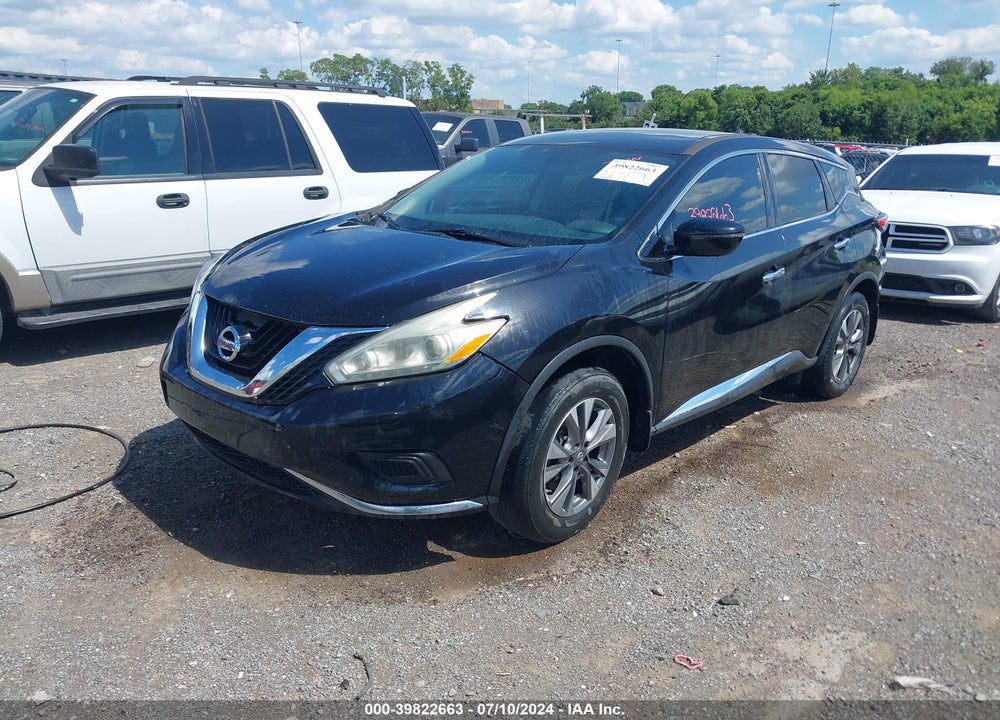 2017 NISSAN MURANO S VIN: 5N1AZ2MH0HN184131