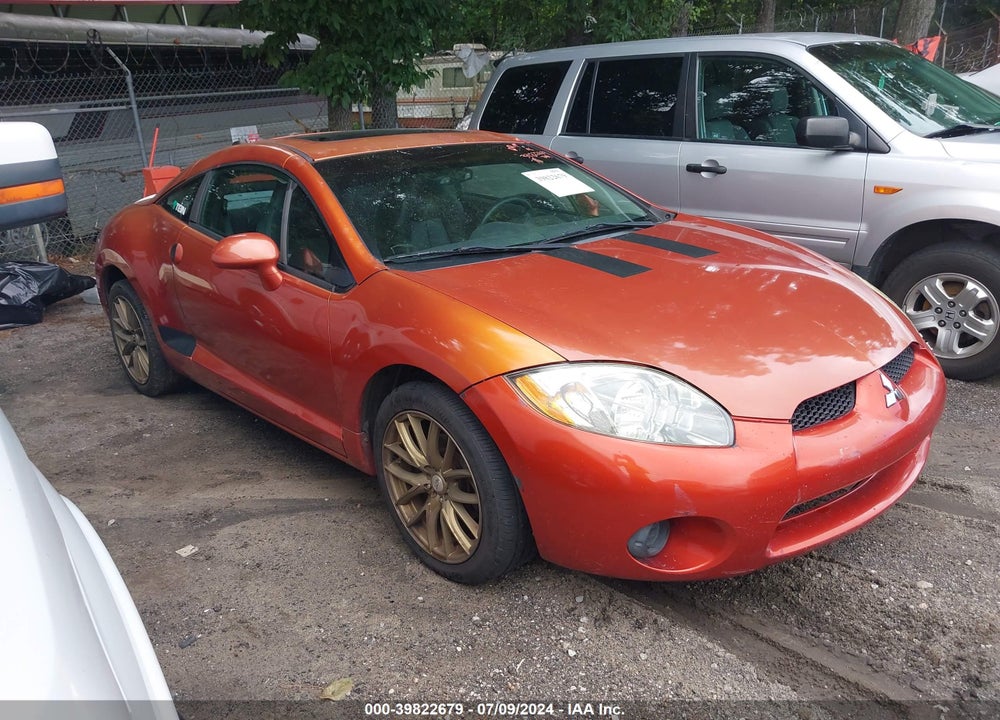 2008 MITSUBISHI ECLIPSE GS VIN: 4A3AK24F28E007567
